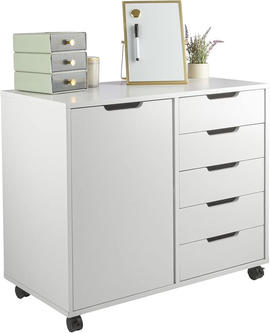 5 Drawer Office Storage Cabinet by LavishHomeCollection