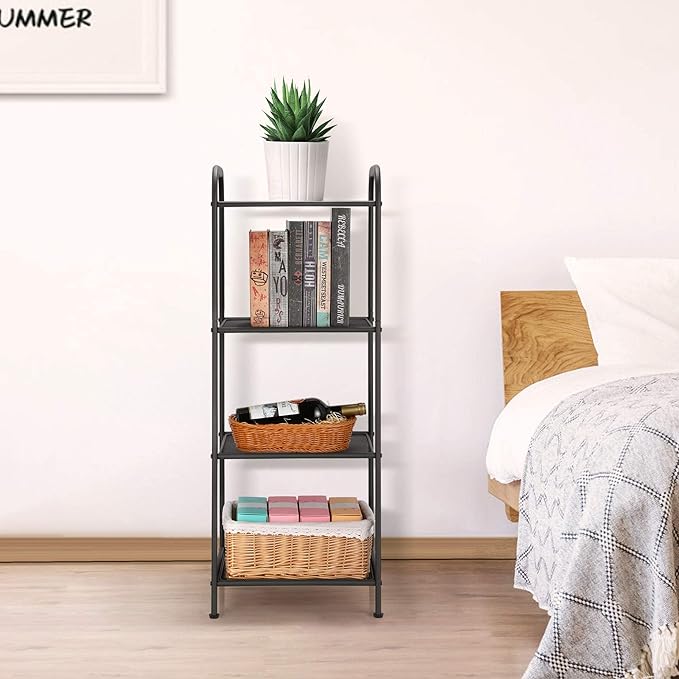 MAX Houser Storage Rack with Shelf, Industrial Style Extendable Plant Stand - Image 5