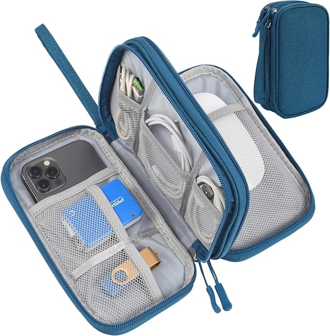 CAOODKDK Electronic Organizer Travel Cable Accessories Bag, Waterproof by Unknown