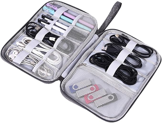 Organizer Case Small Electronic Devices USB Charger Accessories Mouse Phone - Image 7