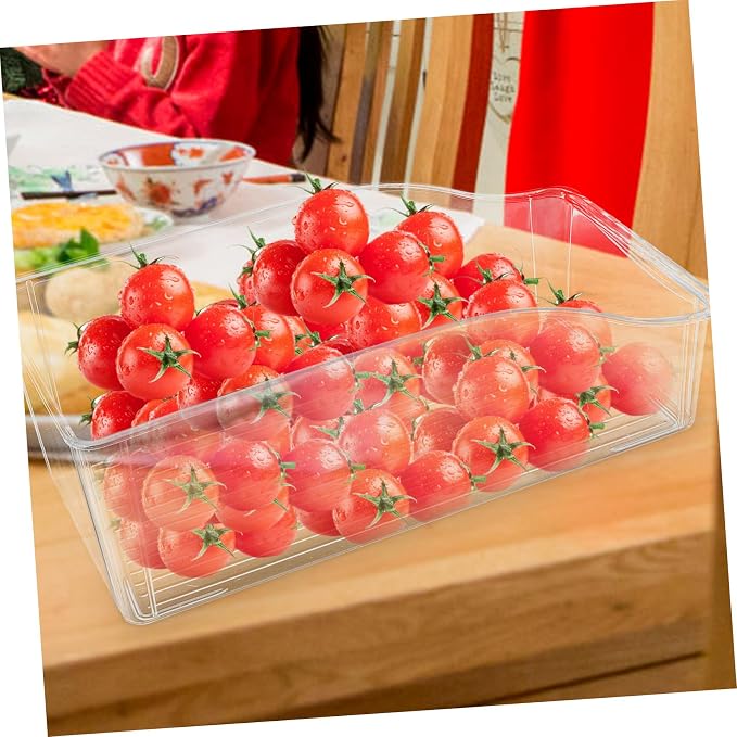 Clear Refrigerator Drawer Organizer Box - Image 7