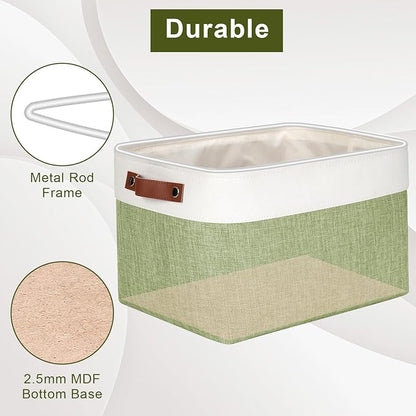Storage Bins Large Fabric Storage Baskets - Image 4