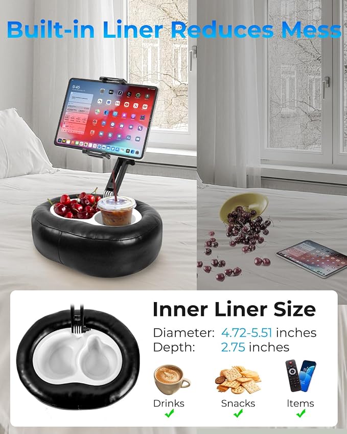 Tablet Pillow Stand with Storage Liner - Image 7