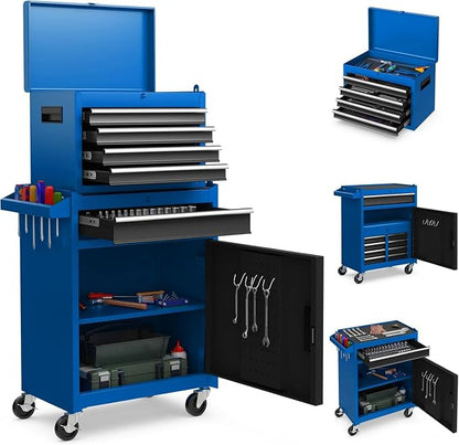 Goplus Tool Chest, 5-Drawer Rolling Cabinet by Goplus