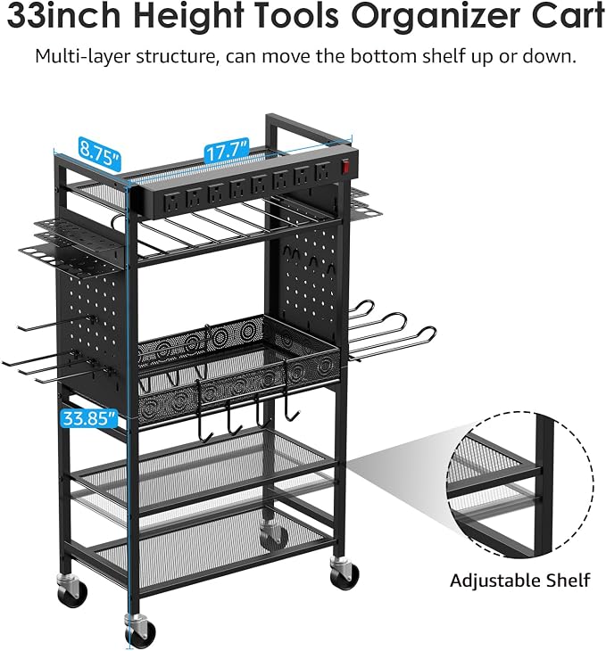 CCCEI Power Tool Organizer Cart - Image 5
