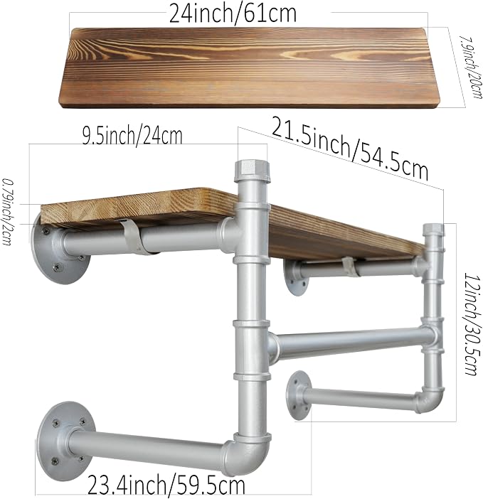 WEBI Wall Mounted Clothes Rack - Image 4
