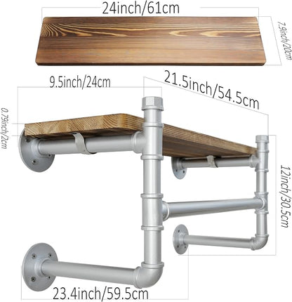 WEBI Wall Mounted Clothes Rack - Image 4