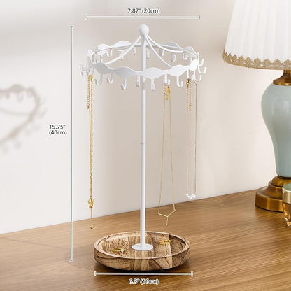 Lolalet Rotating Necklace Holder Stand - Image 5
