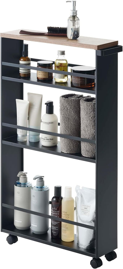 YAMAZAKI home Tower Rolling Slim Storage Cart by YamazakiHome