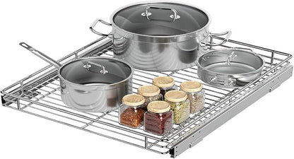 ZOINLIY Pull Out Cabinet Organizer, Versatile Slide Out Kitchen Organizers and by ZOINLIY