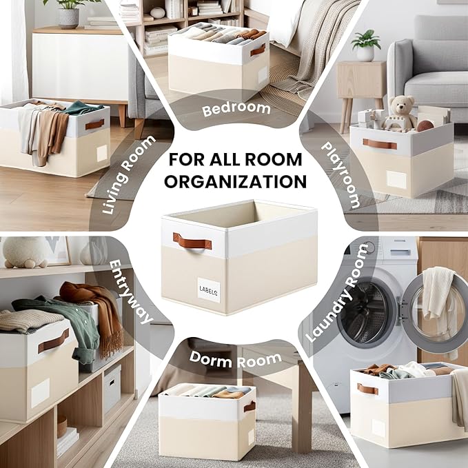 Criusia Large Closet Storage Baskets - Image 6
