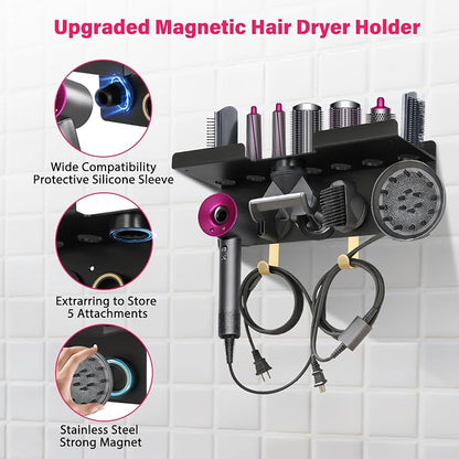 Wall Mount Hair Holder Compatible - Image 4