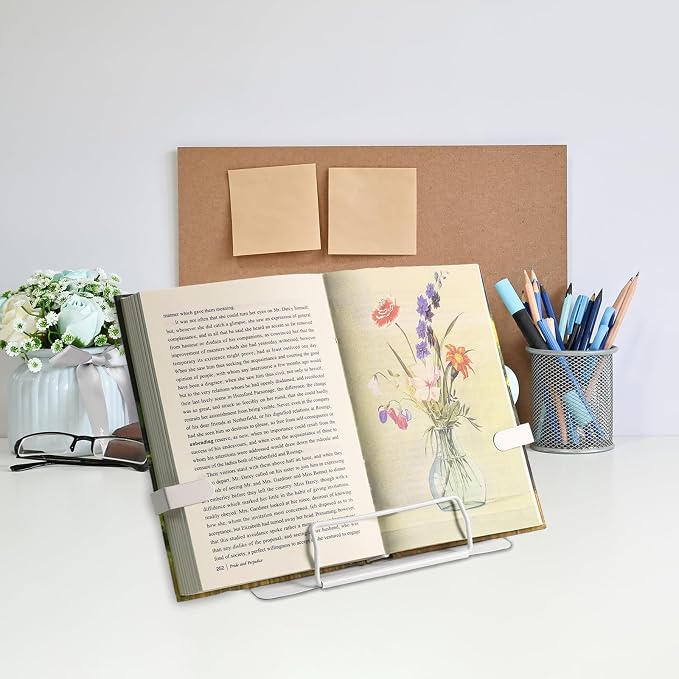 Metal Desk Book Stand for Reading - Image 2