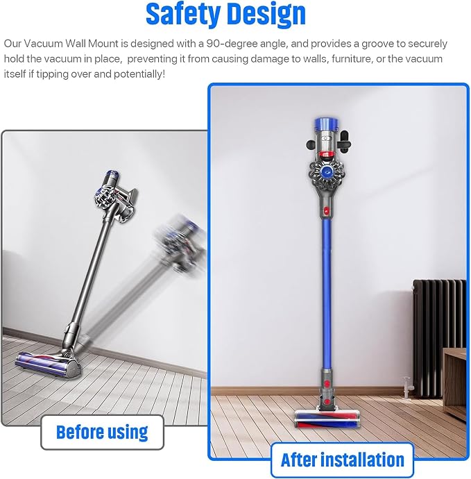 2 Pack Vacuum Wall Mount Holder, Durable Vacuum Wall Mount, Compatible - Image 2