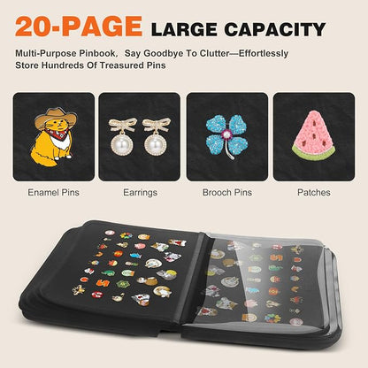 Enamel Pin Display Bag & Pin Trading Book - Image 2