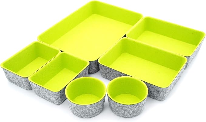 Welaxy Drawer organizer bin felt trays desk storage dividers - Image 2
