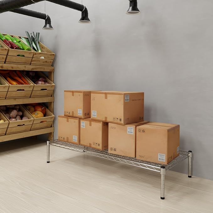 21" Deep x 48" Wide x 8" Height Wire Shelving Kit | 1-Tier | NSF Commercial - Image 7