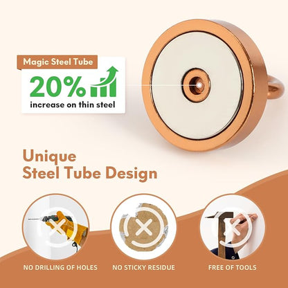 Neosmuk Magnetic Hooks Steel Tube Design - Image 3