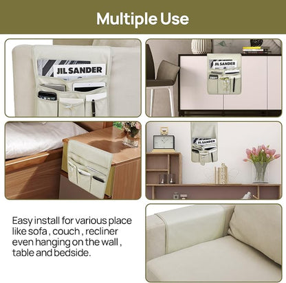 Teniux Remote Control Holder GRS Certified Armrest Organizer - Image 5