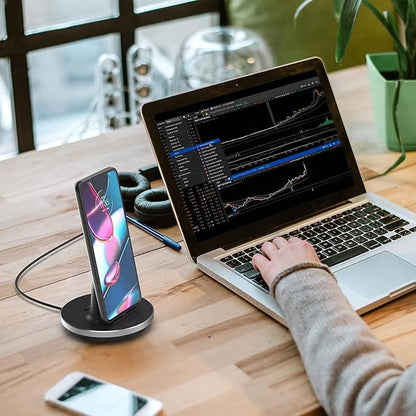 Encased Desktop Charging Stand for USB-C Phone and Tablets, Adjustable - Image 3