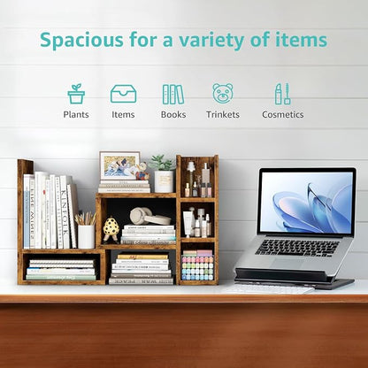 NUTIKAS Desk Shelves Desktop Organizer Shlef - Image 4