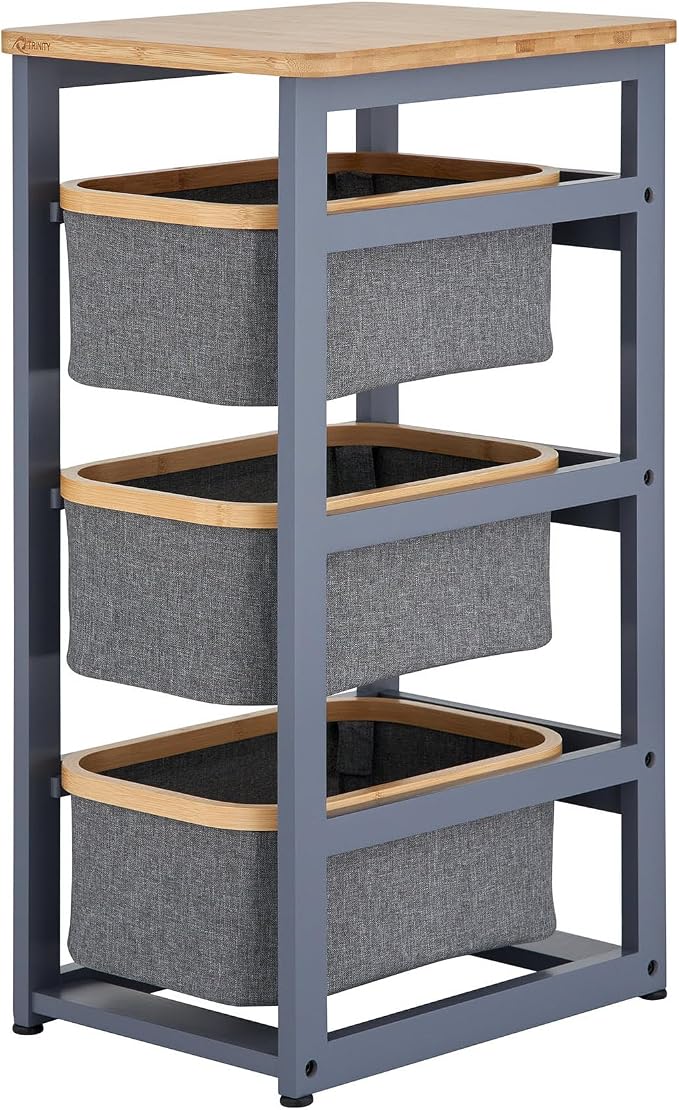 TRINITY EcoStorage 3-Tier Pull Out Basket Organizer by TRINITY