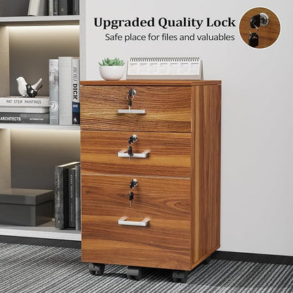 VINGLI 3-Drawer File Cabinet - Image 5