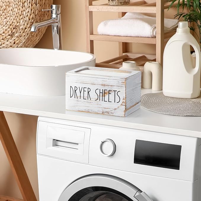 Dryer Sheet Holder, Laundry Room Organization and Storage - Image 4