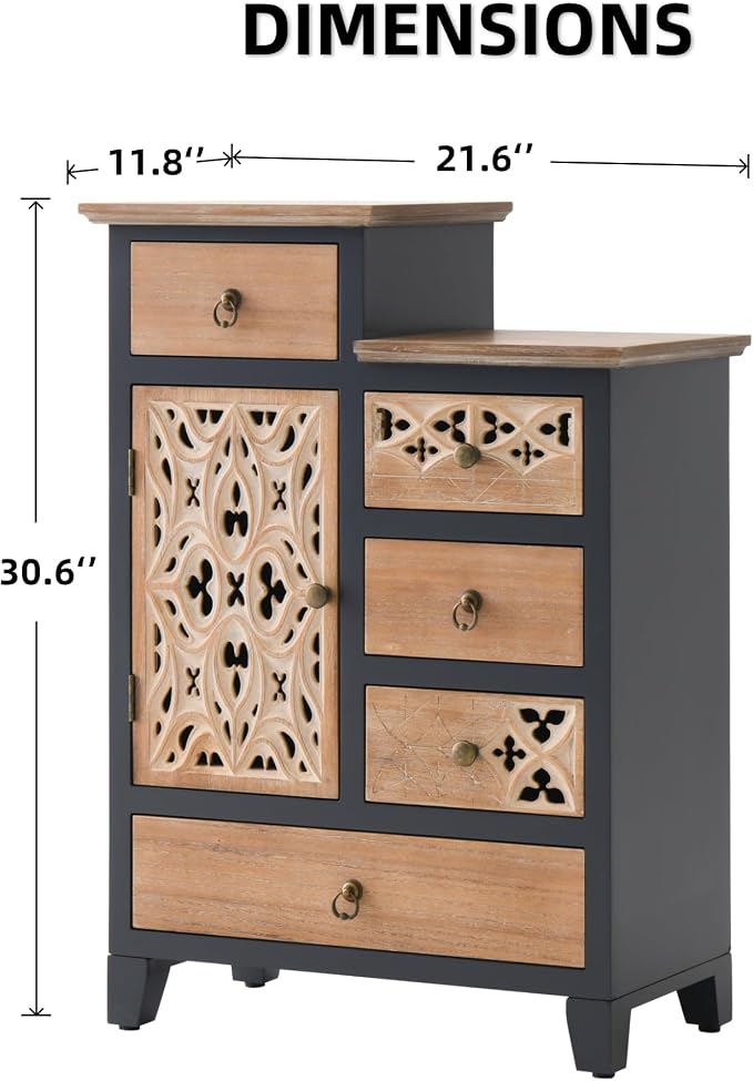 Ahokua Farmhouse Accent Chest - Image 2