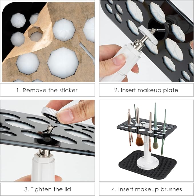 Makeup Brushes Drying Rack - Image 6