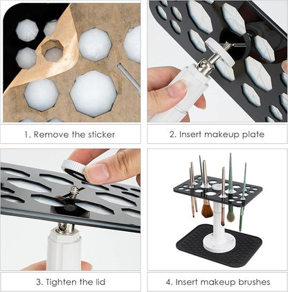 Makeup Brushes Drying Rack - Image 6