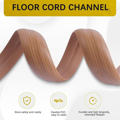 Floor Cord Cover 10FT Cord Covers - Image 3