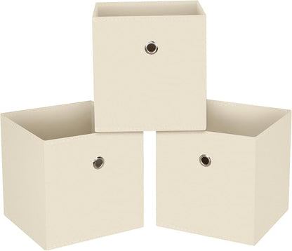 13x13x13 storage cube bins, collapsible fabric storage cubes Decorative storage by NieEnjoy