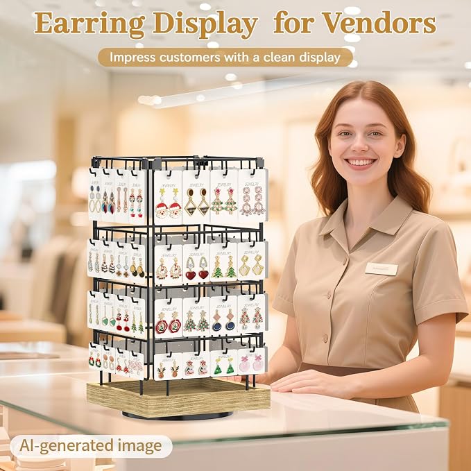 MODOWEY Earring Card Display Stand - Image 2