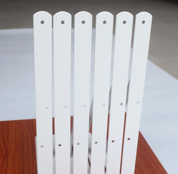 16 Pack L14 x H 10" White Heavy Duty Shelf Brackets - Image 7