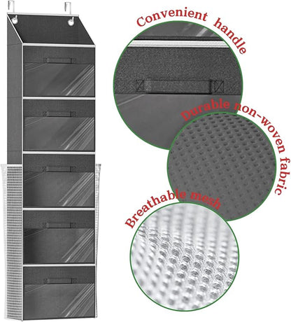 Over Door Wrapping Paper Organizer Storage - Image 7