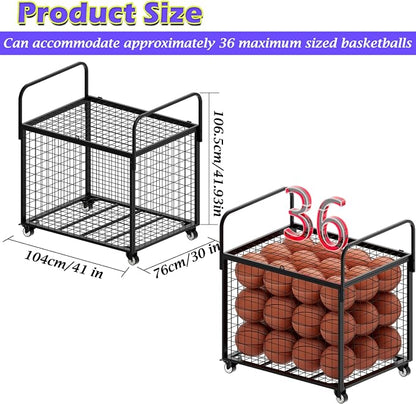 Ball Storage - Basketball Cart - Image 3
