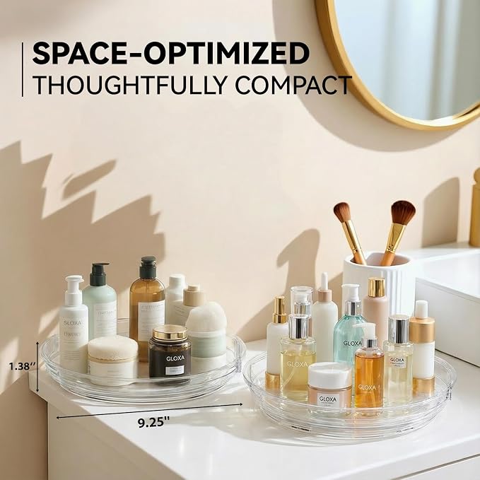 2 Pack Lazy Susan Turntable Organizer - Image 3