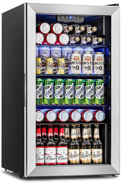 Beverage Refrigerator Cooler by Feelfunn