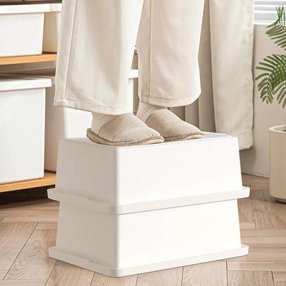 15 Quart White Storage Bins - Image 3