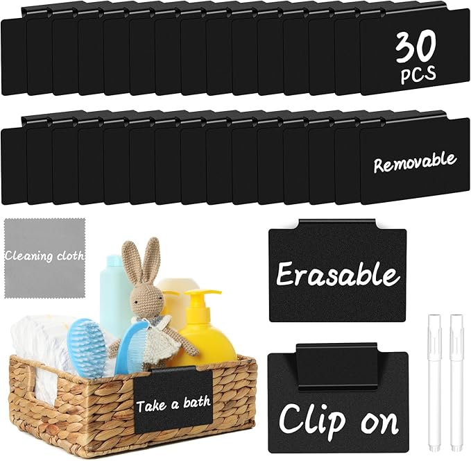 33PCS Basket Labels Clip On, 30 Labels by DANRONG