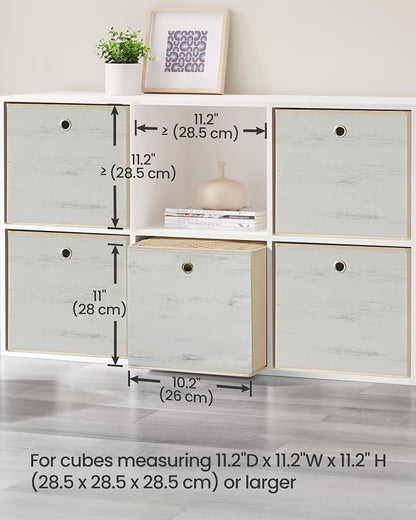 SONGMICS Storage Cubes, Foldable Oxford Fabric and Non-Woven Fabric Storage - Image 7