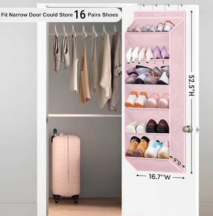 SLEEPING LAMB Over The Door Shoe Rack - Image 2