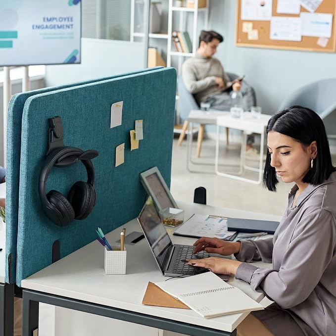 4 Set Fabric Wall Headphones Hook - Image 6