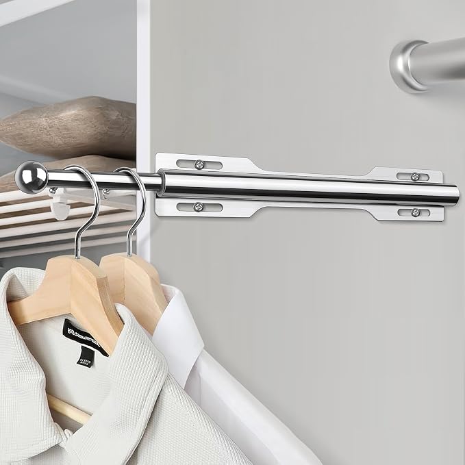 FIRJOY 12" Valet Rod for Closet Pull Out - Image 7