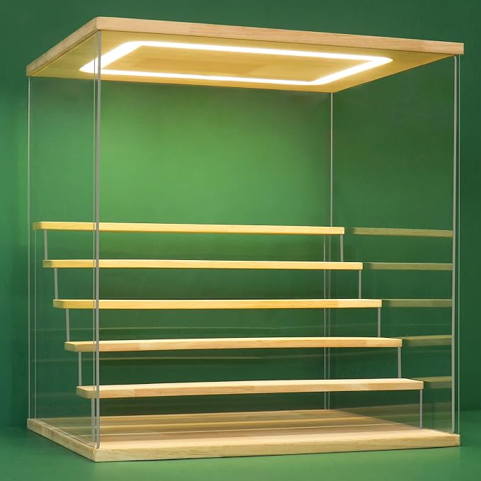 NONEMEY Clear Acrylic Display Case Stand by NONEMEY