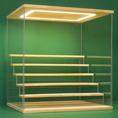 NONEMEY Clear Acrylic Display Case Stand by NONEMEY
