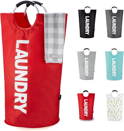 Caroeas 125L Laundry Basket, Large Laundry Hamper, Laundry Bag by Caroeas