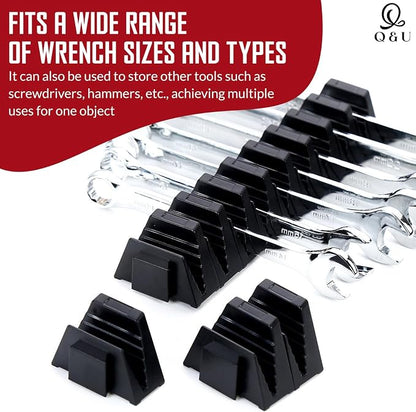 Q&U Wrench Organizer Modular System – 48 PCS Magnetic Wrench Organizer - Image 4