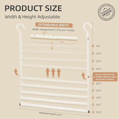 STORAGE MANIAC Adjustable Closet Rod - Image 2
